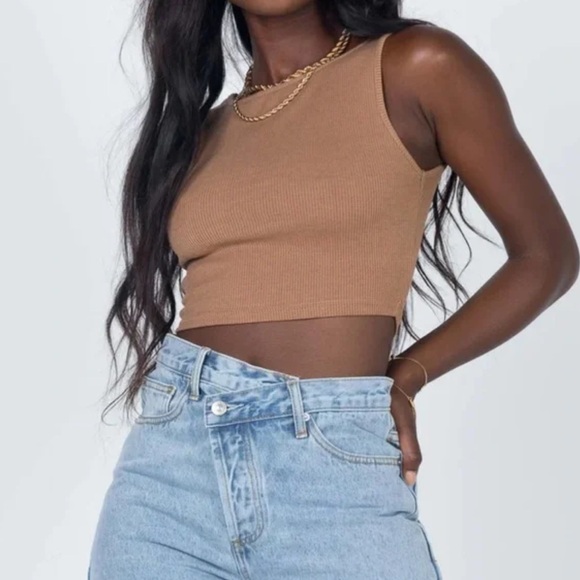 Princess Polly Tops - Princess Polly | NWT Darlington Sleeveless Crop Top